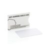 Karta do portfela, ochrona RFID