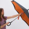Parasol manualny odwrócony ø120 cm OLIVIA - obrazek 7