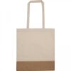 Torba bawełniana z jutowym dnem 140 g/m2 DOREEN - obrazek 3