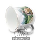 Emaliowany kubek 360 ml | Sandra