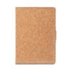 FIELDING. Teczka A5 z korka i poliestru pochodzącego z recyklingu (100% rPET) z wyjmowanym notatnikiem - obrazek 4