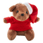 Julnalle pluszowy świąteczny brelok - miś