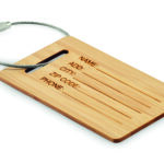 Bambusowa zawieszka do bagażu MIO